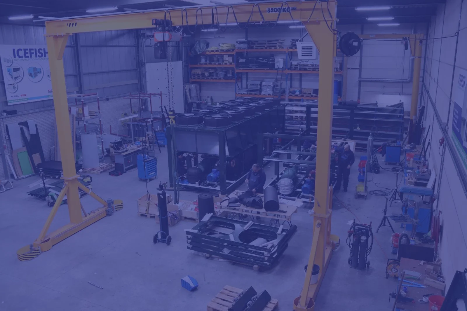 ICEFISH werkplaats