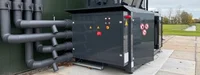 Warmtepomp met een speciale kleur